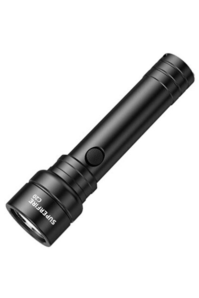 SUPERFIRE Lanterna LED C16, 2700lm, 500m, încărcare USB-C, 40W, 4000mah