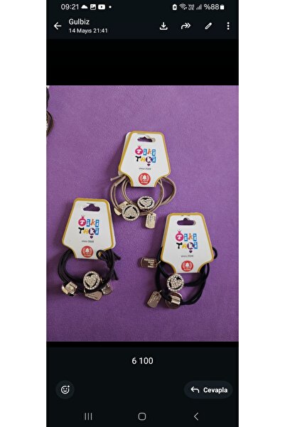 NO BRAND Gold-plated heart and initials buckle
