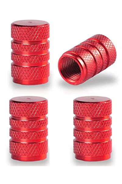 OEM Premium Anodized Aluminum Car Wheel Valve Caps – Set 4 Pcs Universal for ...