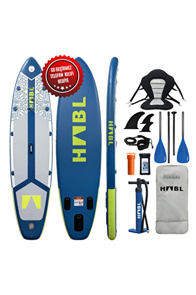 habl Şişme Sup Board/ Stand Up Paddle Board 81*320*15cm Full Set Mavi