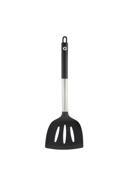 Perfect Kitchen Slotted Turner Silicon With Stainless Steel