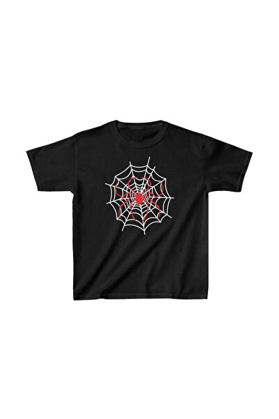 Mariposa Secret Unisex Kids Printed T-Shirt - Black