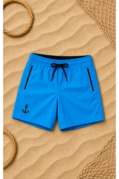 mini kanka Boys' 5-15 Years Old Sea-Pool-Beach Shorts Waterproof and Lined Fa...