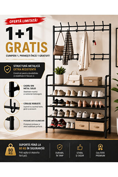 OEM 1 + 1 GRATIS! CUIER CU PANTOFAR SI 5 RAFTURI (RO-V03)