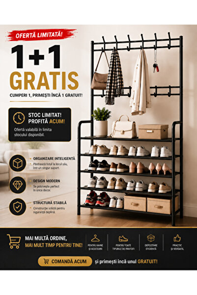 OEM 1 + 1 GRATIS! CUIER CU PANTOFAR SI 5 RAFTURI (RO-V05)