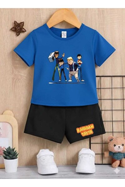 NC Nicee Clothes Tricou și pantaloni scurți de vară pentru copii, unisex (Pac...