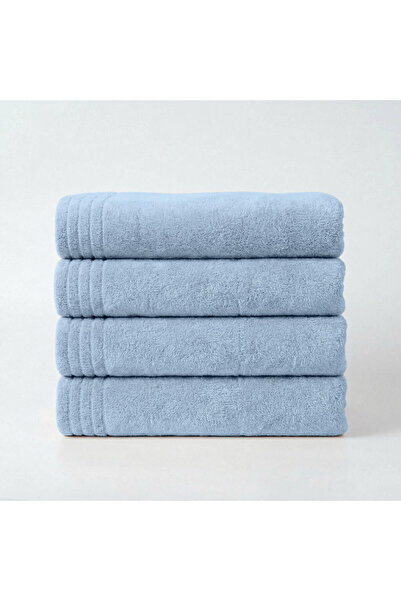 Donetella Pack of 4 Hand Towels 50x90 cm – 330 GSM Microfiber, Soft, Absorben...