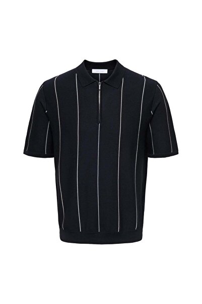 Only & Sons Tricou polo Wyler Life pentru bărbați, albastru marin (22037067-DN)