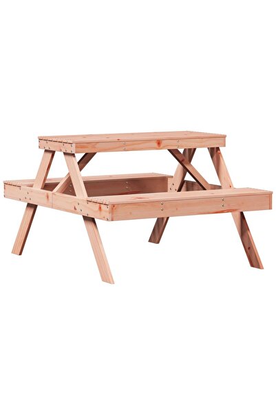 vidaxl Masă de picnic, 105x134x75 cm, lemn masiv douglas