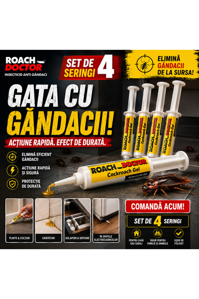 OEM SET 4X SERINGI INSECTICID ANTI GANDACI (RO-V01)