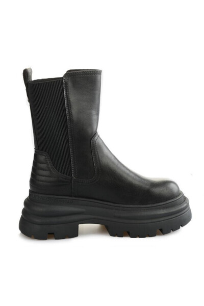 Buffalo Γυναικείες Dione Chelsea Μπότες Μαύρες BUF1270128-BLACK