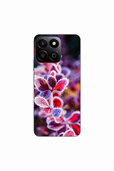 OEM Husa compatibila cu Honor 200 Smart Silicon Gel Tpu Model Flori Inghetate