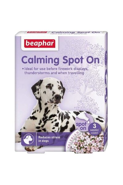Beaphar Spot On Calming Αμπούλες Σκύλου 3τμχ