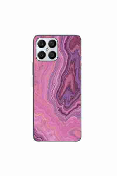 OEM Husa compatibila cu Honor X8 4G Silicon Gel Tpu Model Pink Quartz Marble