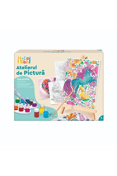 Happi Hobbi Set de pictura, Happi Hobbi, Atelierul de pictura, Aquarelle, Uni...