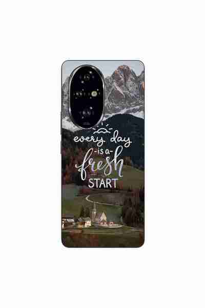 OEM Husa compatibila cu Honor 200 Pro Silicon Gel Tpu Model Mesaj Fresh Start
