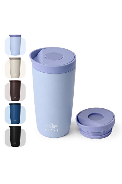 Brave TempGuard Travel Mug 500ml Stainless Steel Insulated Coffee Cup, Leak P...