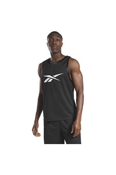 Reebok Maiou de baschet din plasă pentru bărbați, mărimea S