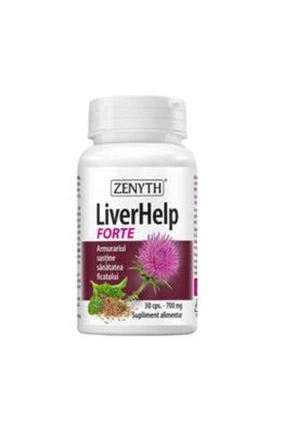 Zenyth Pharmaceuticals LiverHelp Forte 700 mg - Zenyth Pharmaceuticals, 30 ca...