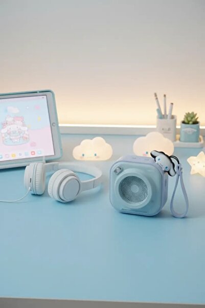 SANRIO Lisanslı Cinnamoroll Bluetooth Hoparlör A134 – Taşınabilir Kablosuz Se...