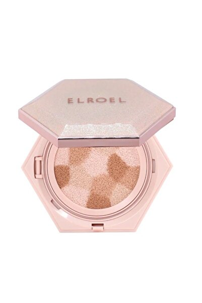 Elroel BLENDING COMPACT CUSHION 21 LIGHT BEIGE - Full Coverage Cushion Founda...