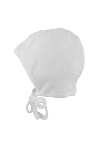Mini Bimbi Baby hat, 6 months, White