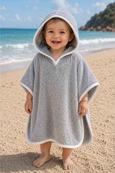 Tomuycuk Baby Girl/Boy Bathrobe 100% Cotton & Hooded Pareo - Soft & Water-Abs...