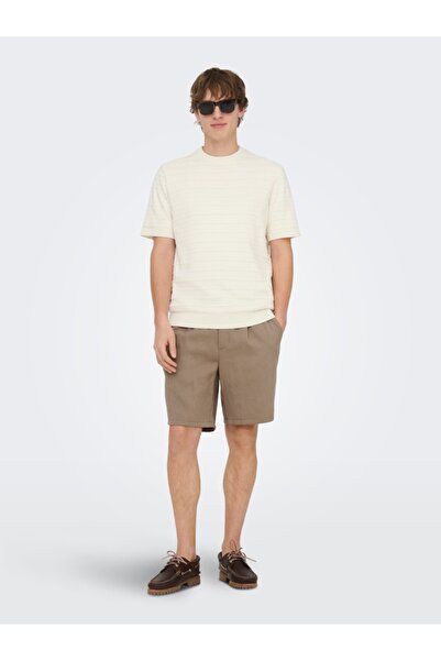 Only & Sons Onswake Loose 0329 Shorts Frml Men's Brown Shorts - 22037261