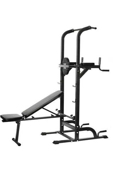 Skyaccessory Skygym Σταθμός για Έλξεις και Βυθίσεις χωρίς Βάρη με Πάγκο