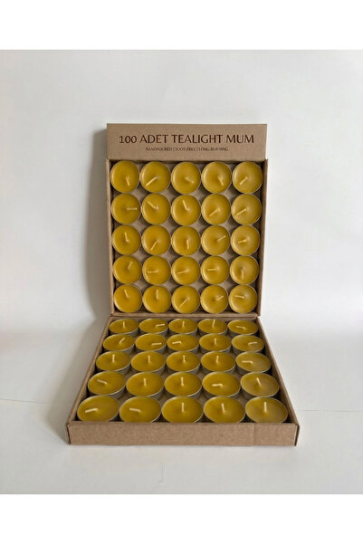 PKR 100 Adet Kokulu Tealight Mum