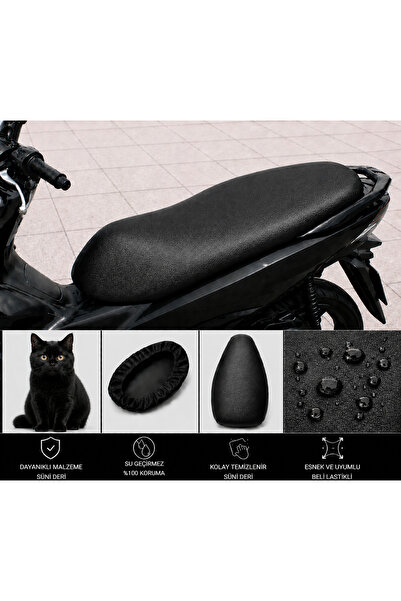 lawrenceshop Husa de șa pentru motocicletă RKS Premium 125 Protecție impermea...
