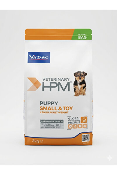 Virbac Puppy Small & Toy 10 kg Altı Küçük Irk Yavru Köpek Maması 3 kg ne