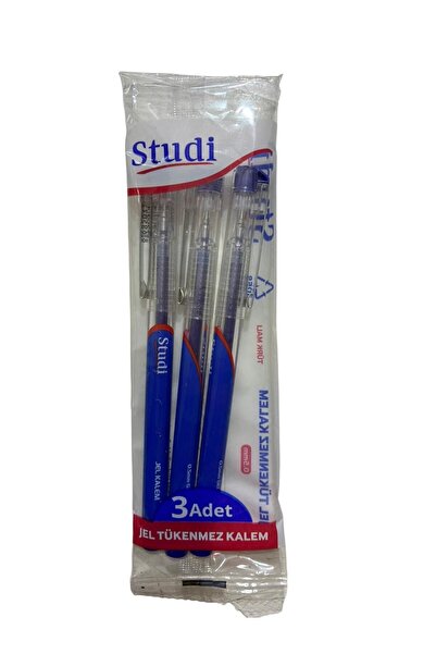 Studi قلم جل بثلاثة ألوان