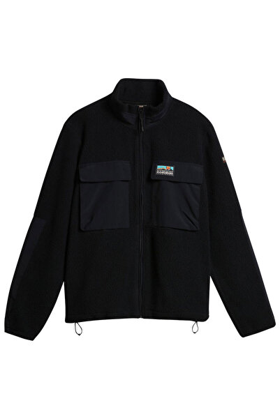 Napapijri Cardigan din fleece T-Step pentru bărbați, mărimea S