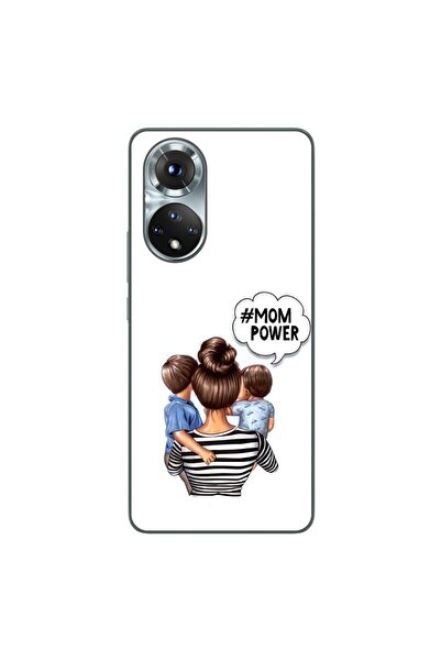 OEM Husa compatibila cu Honor 50 Silicon Gel Tpu Model Mom of Boys