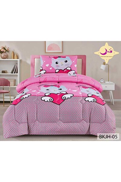 Moon Summer Children's Plush Quilt 3-Piece Set-120*200-Summer Children's Quil...