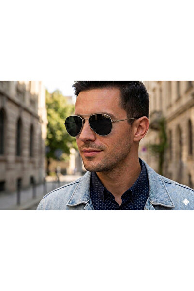 Bay Emir Po-253 Drop Polarized Uv400 Metal Series Men's Sunglasses 58*18*140
