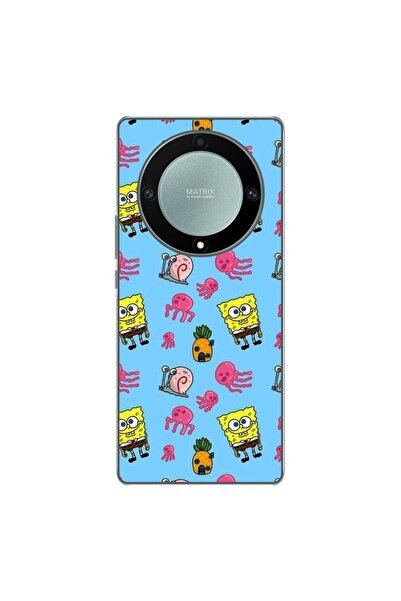 OEM Husa compatibila cu Honor Magic 5 Lite Silicon Gel Tpu Model Spongebob Pa...
