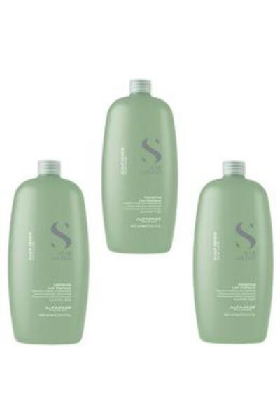 Alfaparf Milano Pack of 3 x Energizing Shampoo against Hair Loss - Semi Di Li...