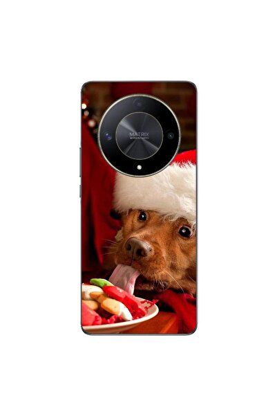 OEM Калъф, съвместим с Honor Magic6 Lite, силиконов гел TPU, с десен Коледно ...