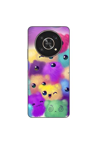 OEM Case compatible with Honor X30 Silicone Gel Tpu Colorful Fluffy Pattern