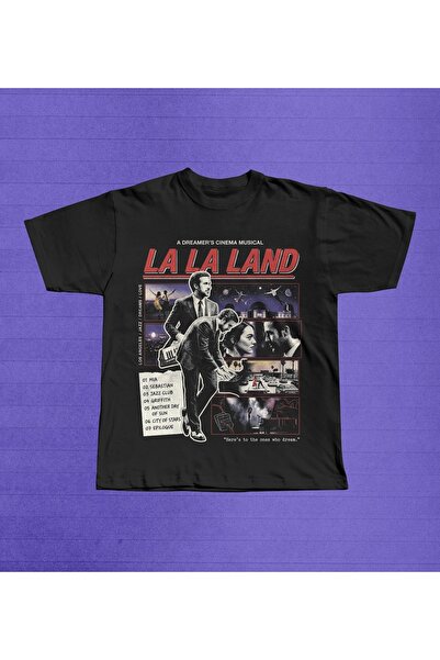 Grafftee Clothing La La Land majica sa printom, unisex, oversize