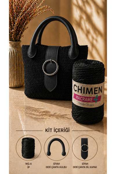 thekam Black Kit No.4 Rope, Tongue Cover, Handle