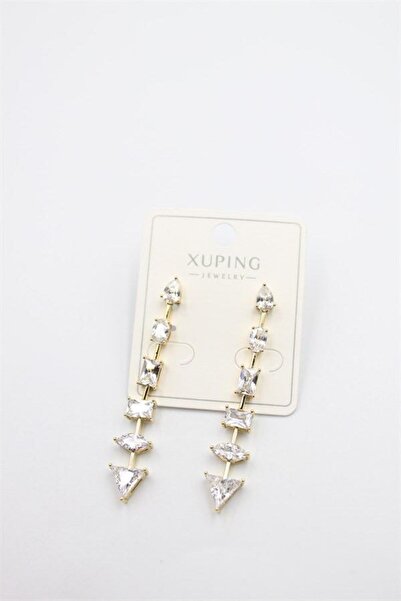 atastore2017 Jewelled Earrings - Gold