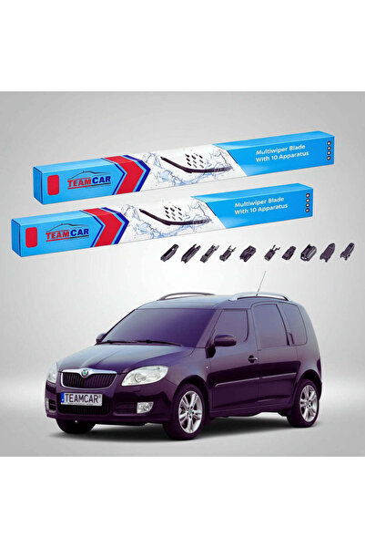 TEAMCAR Skoda Roomster 5J 2006-2013 Ștergătoare |   Set plat frontal – TeamCar ®