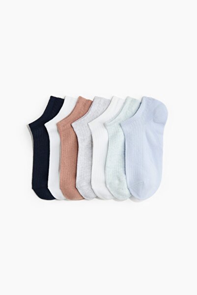 H&M 7'li Patik Çorap