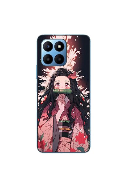OEM Husa compatibila cu Honor X8 5G Silicon Gel Tpu Model Demon Slayer Nezuko