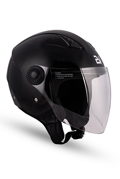 ENDRO Ventus Parlak Siyah Kask
