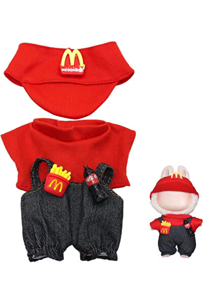 Accessories 17-cm plush doll accessories, including a variety of clothing set...