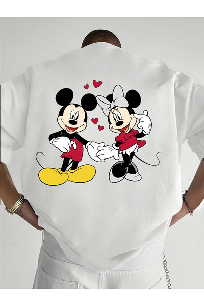 SAUDI DISNEYLAND disneyland Men and Women's 100% Cotton T-Shirt - Oversized C...